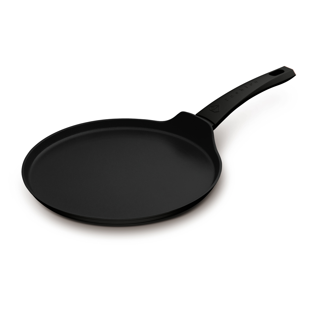 Antihaft-Crêpepfanne, 25 cm, Schwarz und Roségold, Bild 2