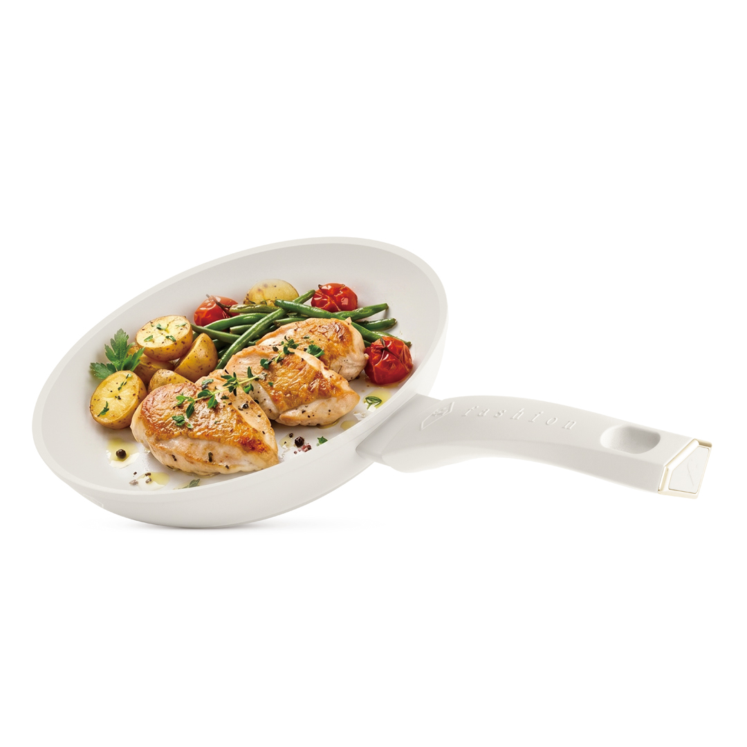 Non-stick frying pan, 20 cm, cream and gold, photo 4