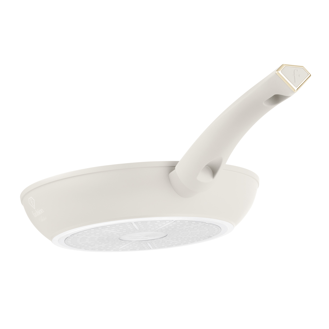 Non-stick frying pan, 24 cm, cream and gold, photo 3