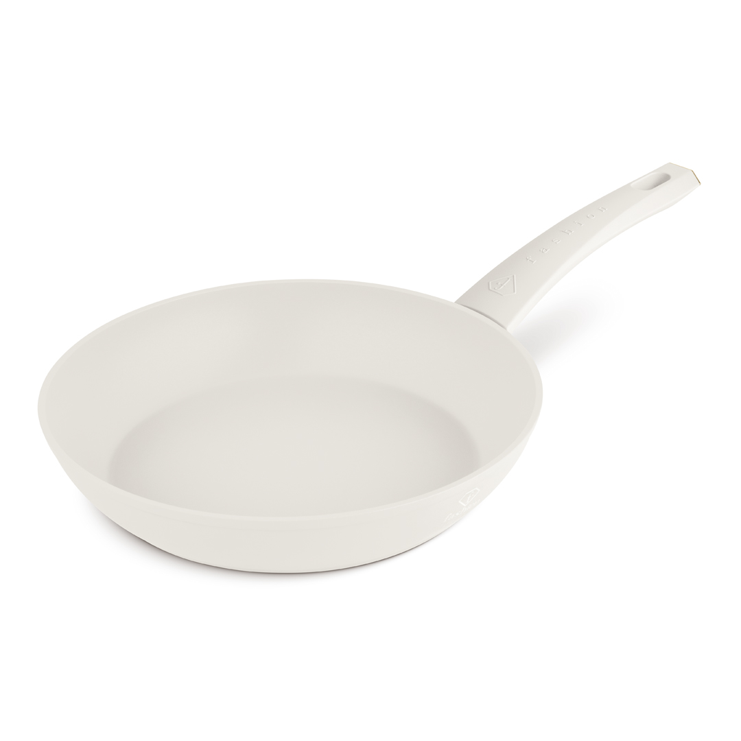 Non-stick frying pan, 28 cm, cream and gold, photo 2