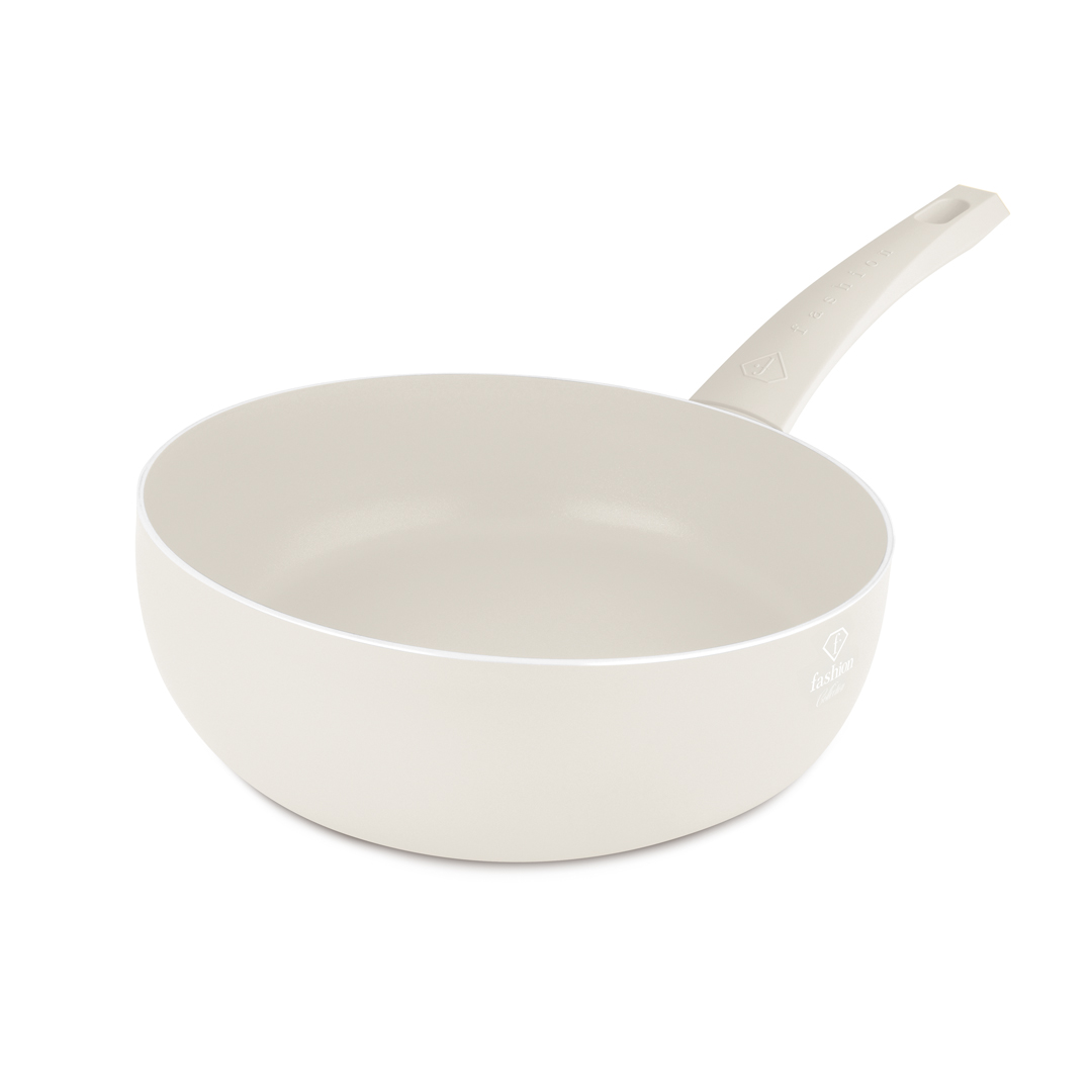 Flip frypan, 26 cm, cream and gold, photo 2
