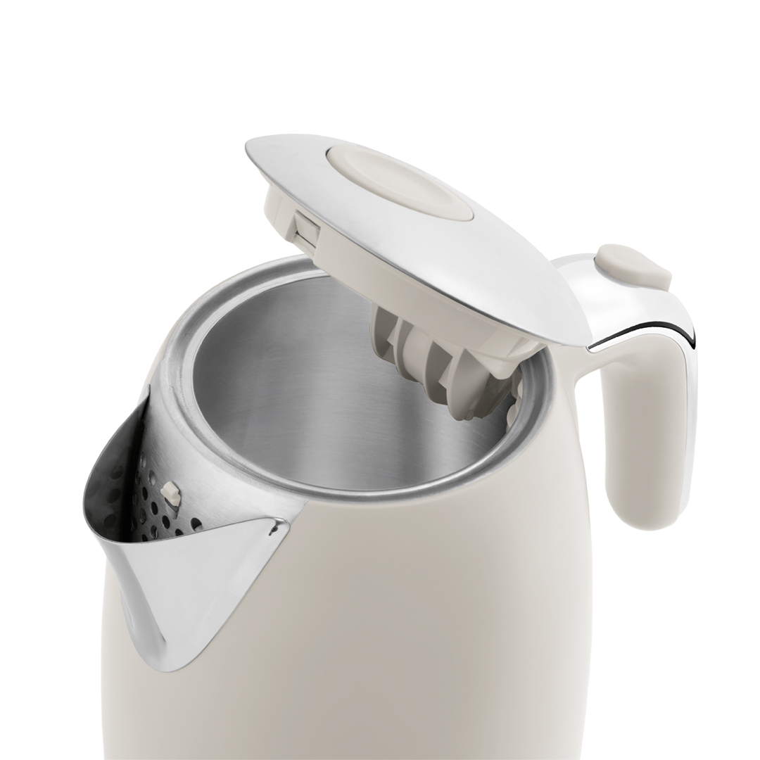Wasserkocher, 1,7 l, Creme und Gold, Bild 2