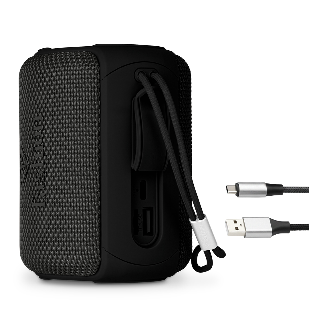 Kompakt Bluetooth-hangszóró, fekete és rózsaarany, kép 1