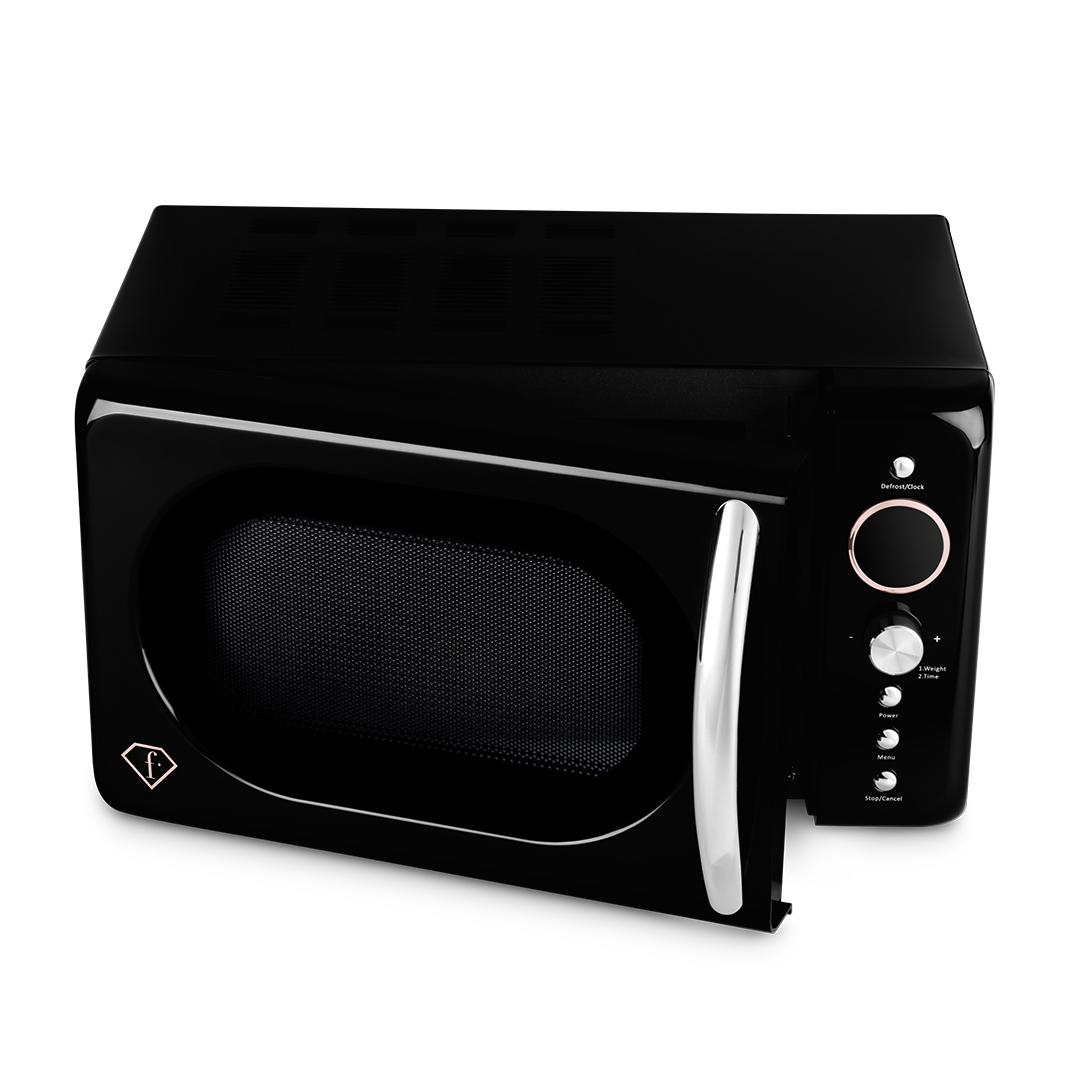 Digital microwave, 20 l, black and rose gold, photo 3