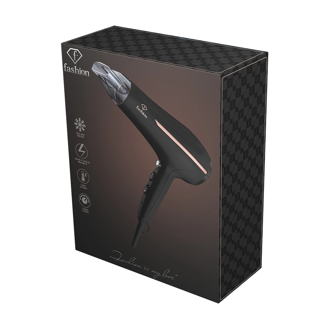 Le coffret du sèche-cheveux