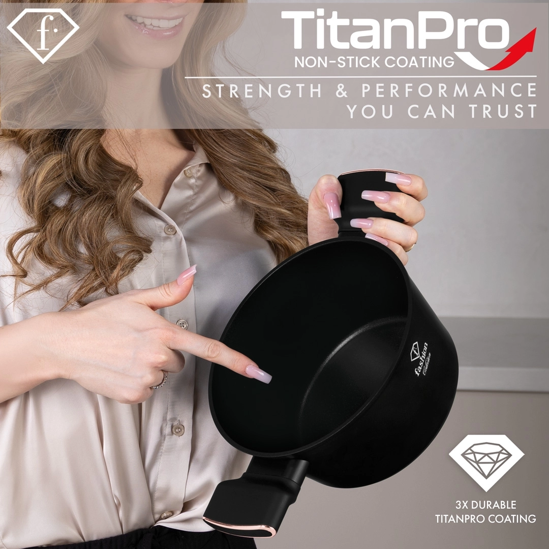 A fazék belseje a tapadásmentes bevonattal