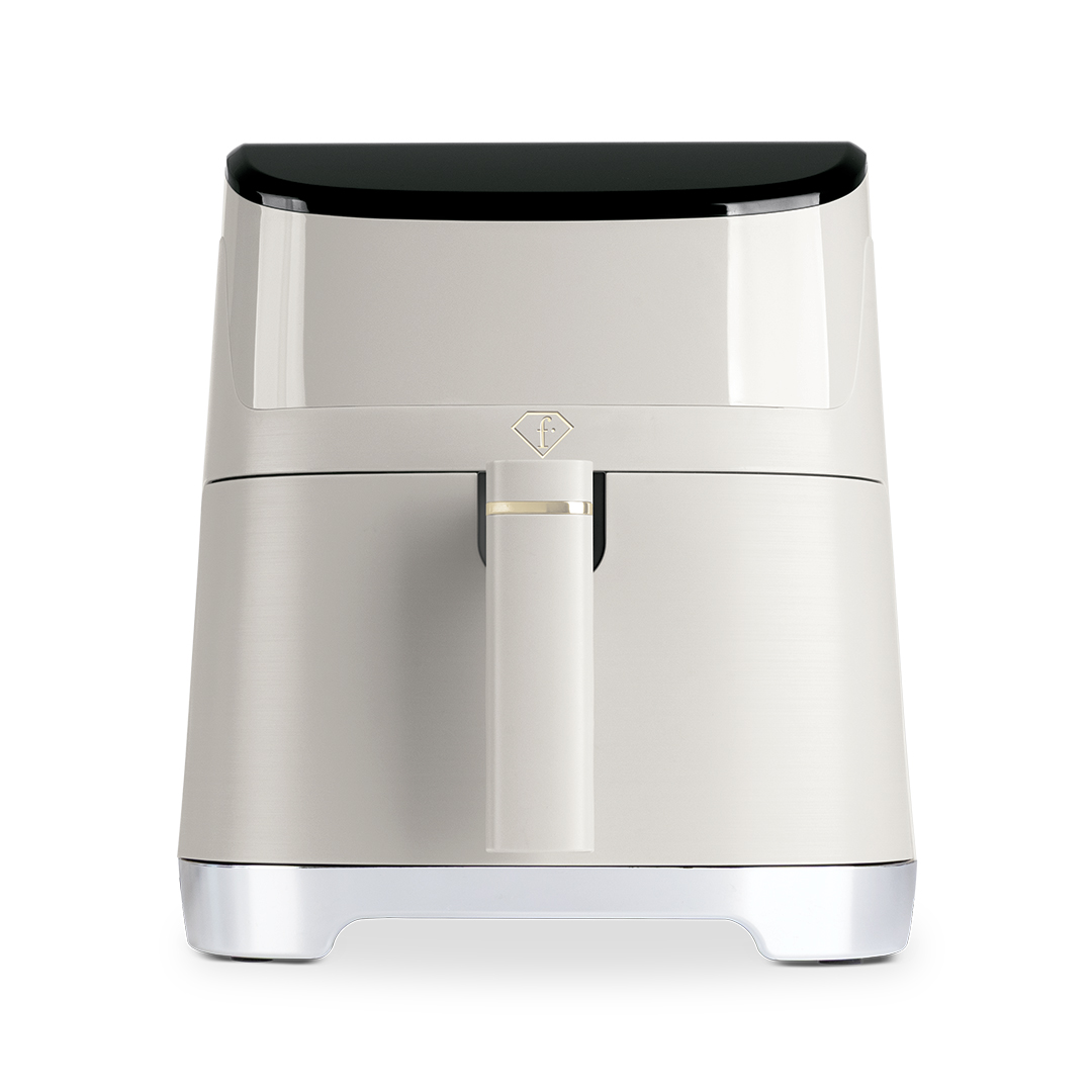 Heißluftfritteuse Air Fryer, 6 l, Creme und Gold, Bild 4